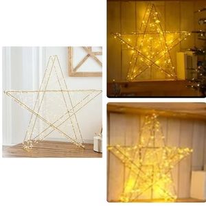 Martha Stewart 28" Indoor/ Outdoor Crystal Star with 100 Lights